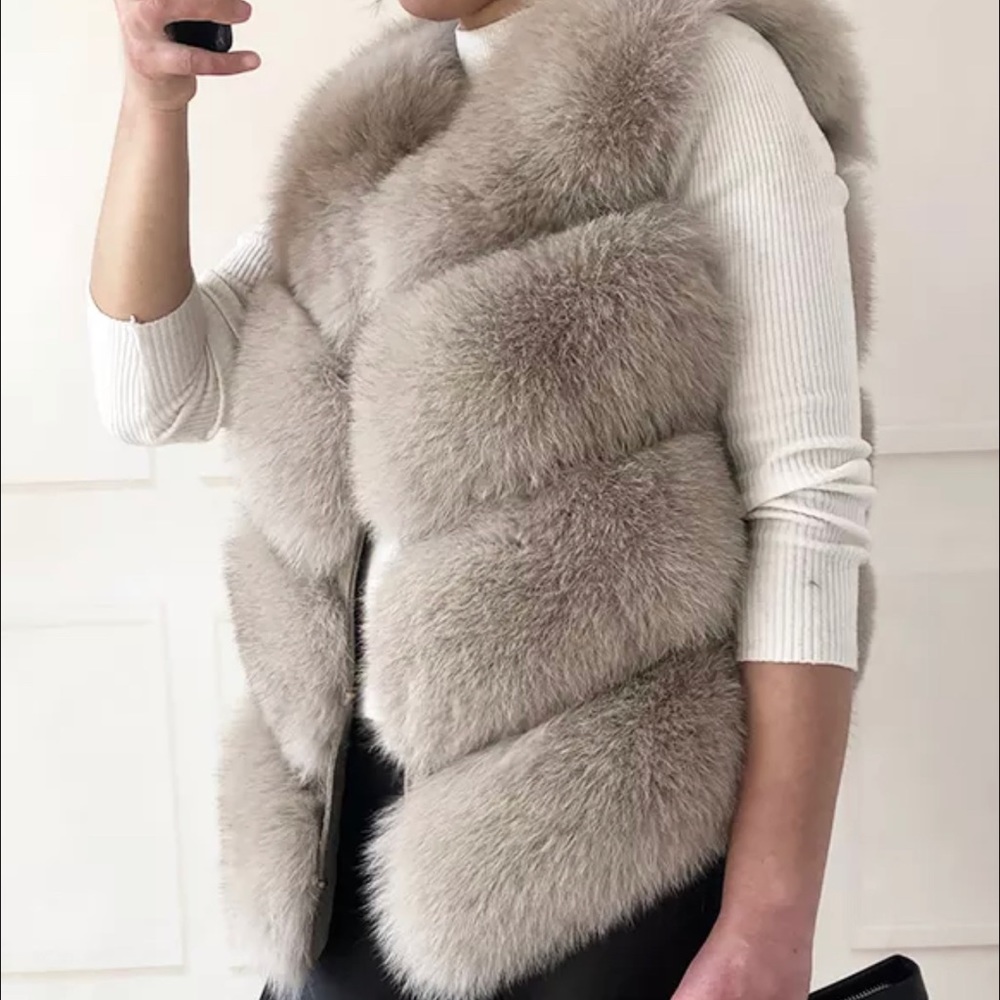 Fox Fur Vest